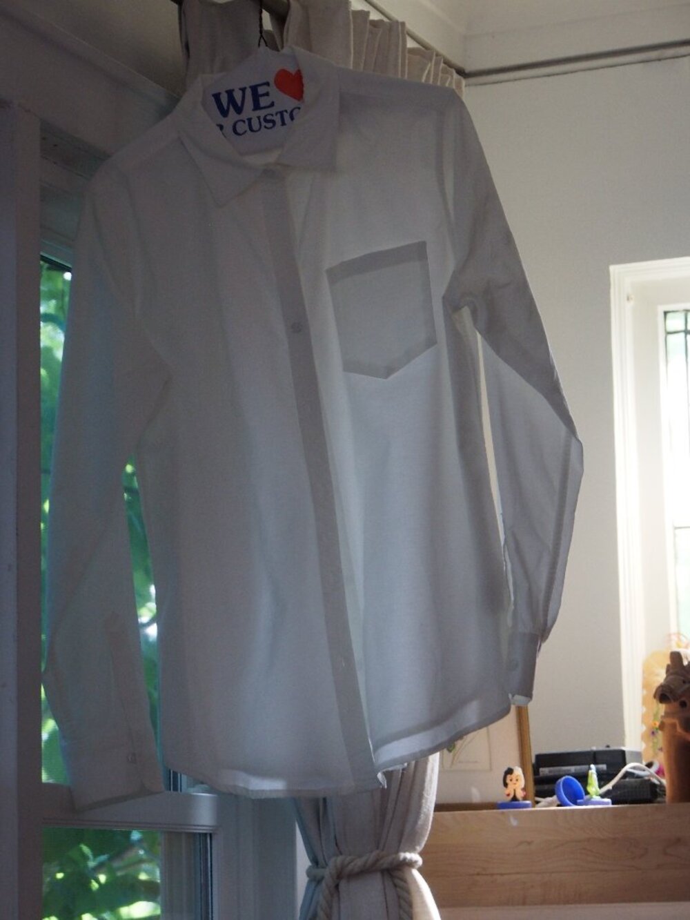 A Plain White Blouse